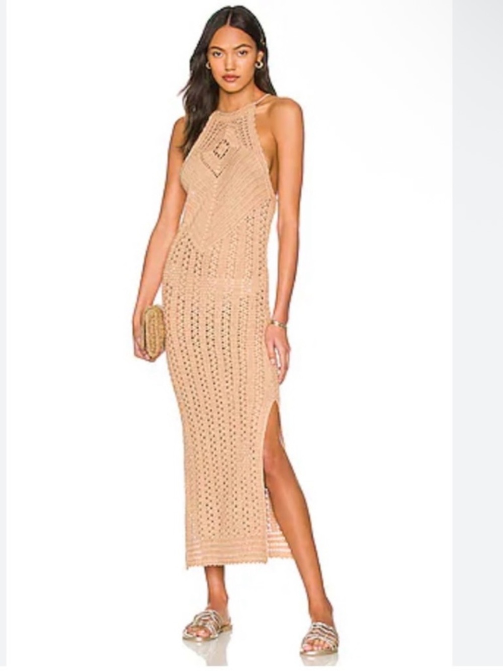 Spell & the Gypsy Mirage Midi Dress in Walnut Size XS NWT